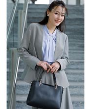 【オンワード】 any SiS>バッグ 【2WAY】スクエアミディトート バッグ ブラック 2 レディース