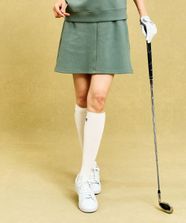【オンワード】 23区GOLF>スカート 【WOMEN】【吸水速乾/UVケア】快適な着心地◎ スウェットスカート セットアップでコーデが簡単に素敵にまとまる スモーキーグリーン 2 レディース
