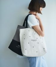 【オンワード】 TOCCA>バッグ 【A4サイズ対応】CITTA CARINA TOTEBAG トートバッグ アイボリー F レディース