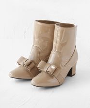 【オンワード】 TOCCA>シューズ 【晴雨兼用】STEP OF RIBBON 2WAY RAINBOOTS レインブーツ ベージュ L レディース