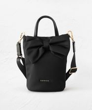 【オンワード】 TOCCA>バッグ 【撥水】RIBBON KNOT NYLON MULTI BAG ナイロンマルチバッグ ブラック F レディース